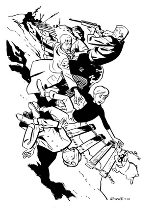 Illustration for article titled Comic Artists Take On Science Adventurer Jonny Quest